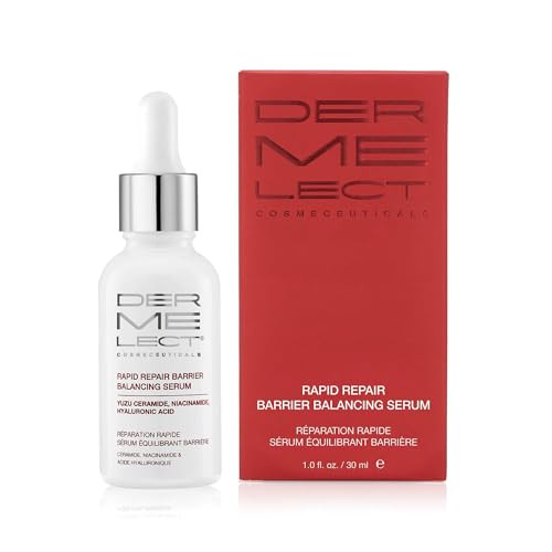 Dermelect Cosmeceuticals Rapid Repair Barrier Balancing Serum – Super-Hydrating Treatment with Niacinamide, Hyaluronic Acid, Prebiotics, & Antioxidants for Smooth, Radiant Skin 1.0 oz | Amazon (US)