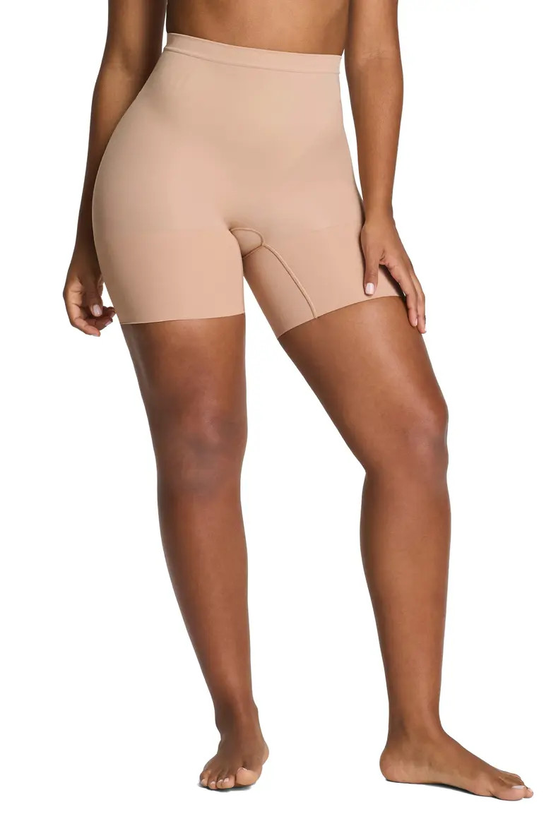 SPANX® SPANXsculpt™ GoFigure Mid Thigh Shaper Shorts (Women) | Nordstrom | Nordstrom
