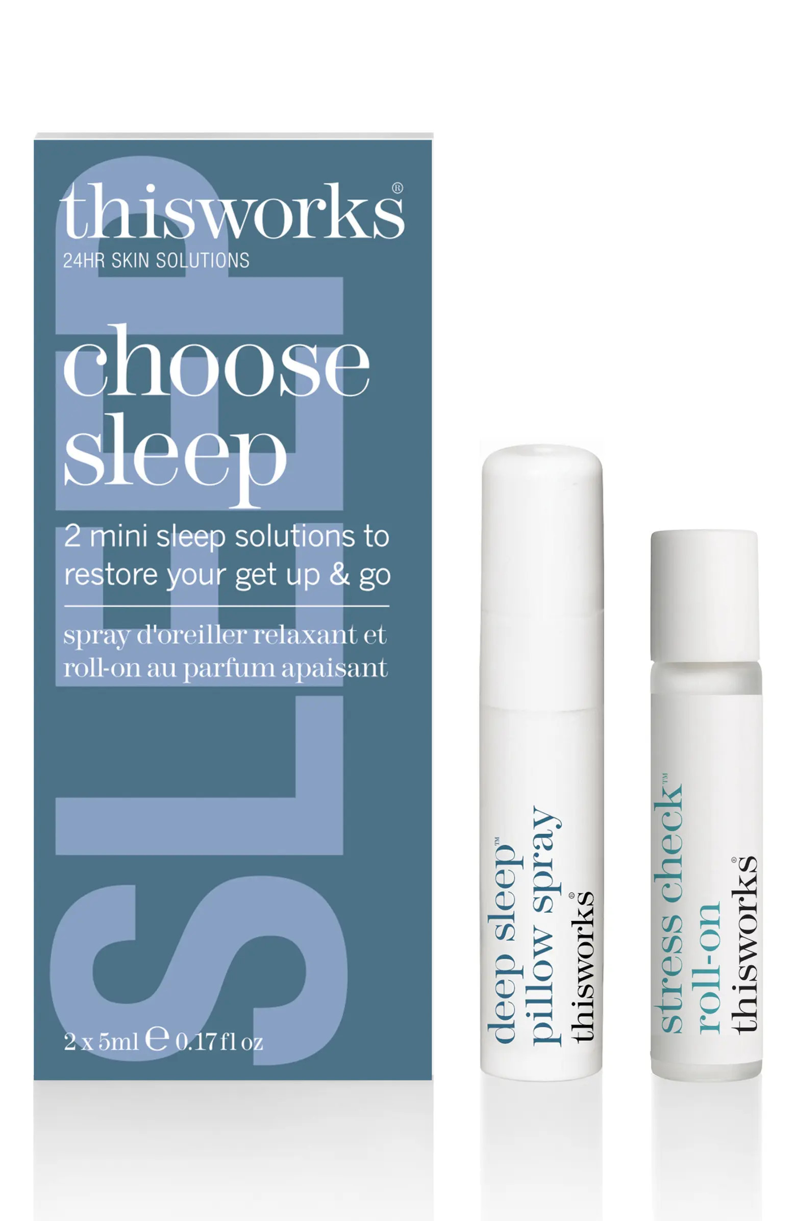 thisworks® Choose Sleep Pillow Spray & Aromatherapeutic Rollerball Set | Nordstrom | Nordstrom