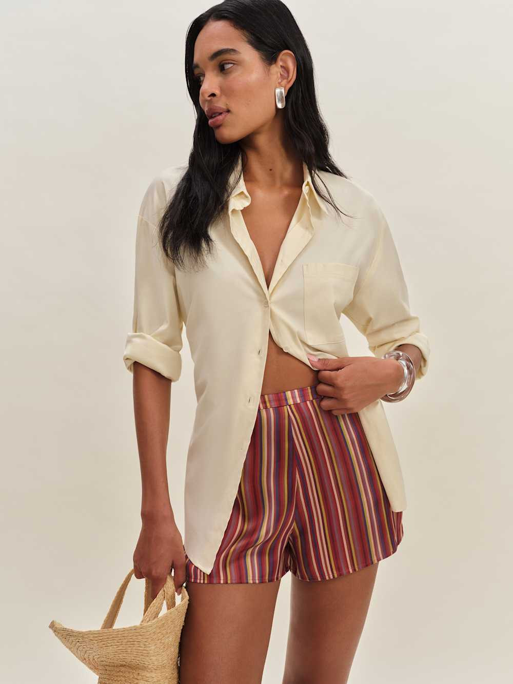 Chloe Silk Short | Reformation (Global)