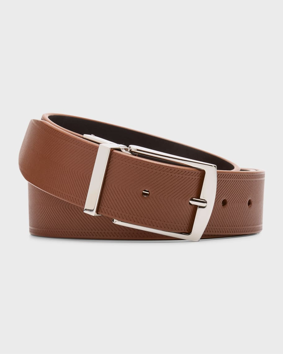 Men's Reversible Leather Belt | Neiman Marcus