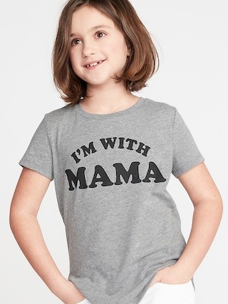Graphic Crew-Neck Tee for Girls | Old Navy US