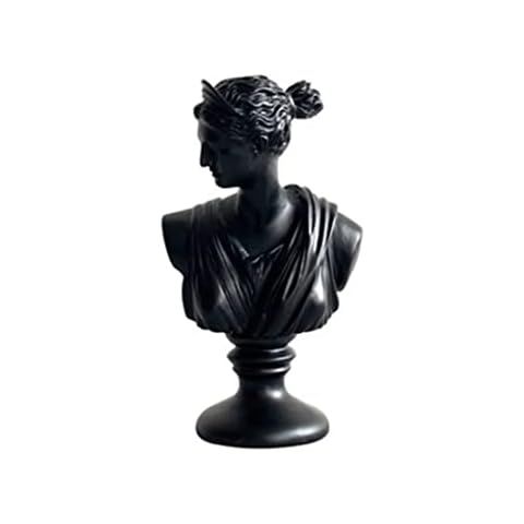 Retro Apollo Head Portrait Venus Bust Statue Elegant Home Decorations Resin Craftwork Apollo Godd... | Amazon (US)