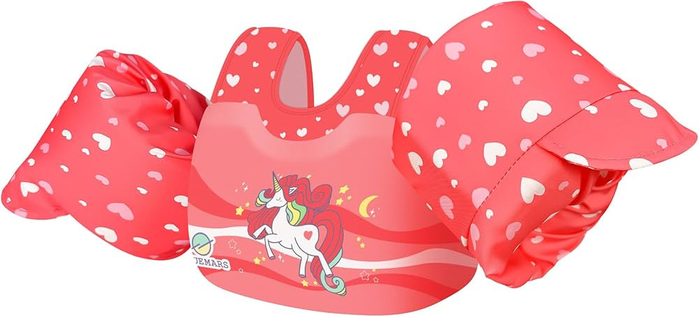 Coast Guard Approved Life Jacket Kids Toddler Swim Vest 33-55 LBS,Toddler Floaties for 30-50 Poun... | Amazon (US)