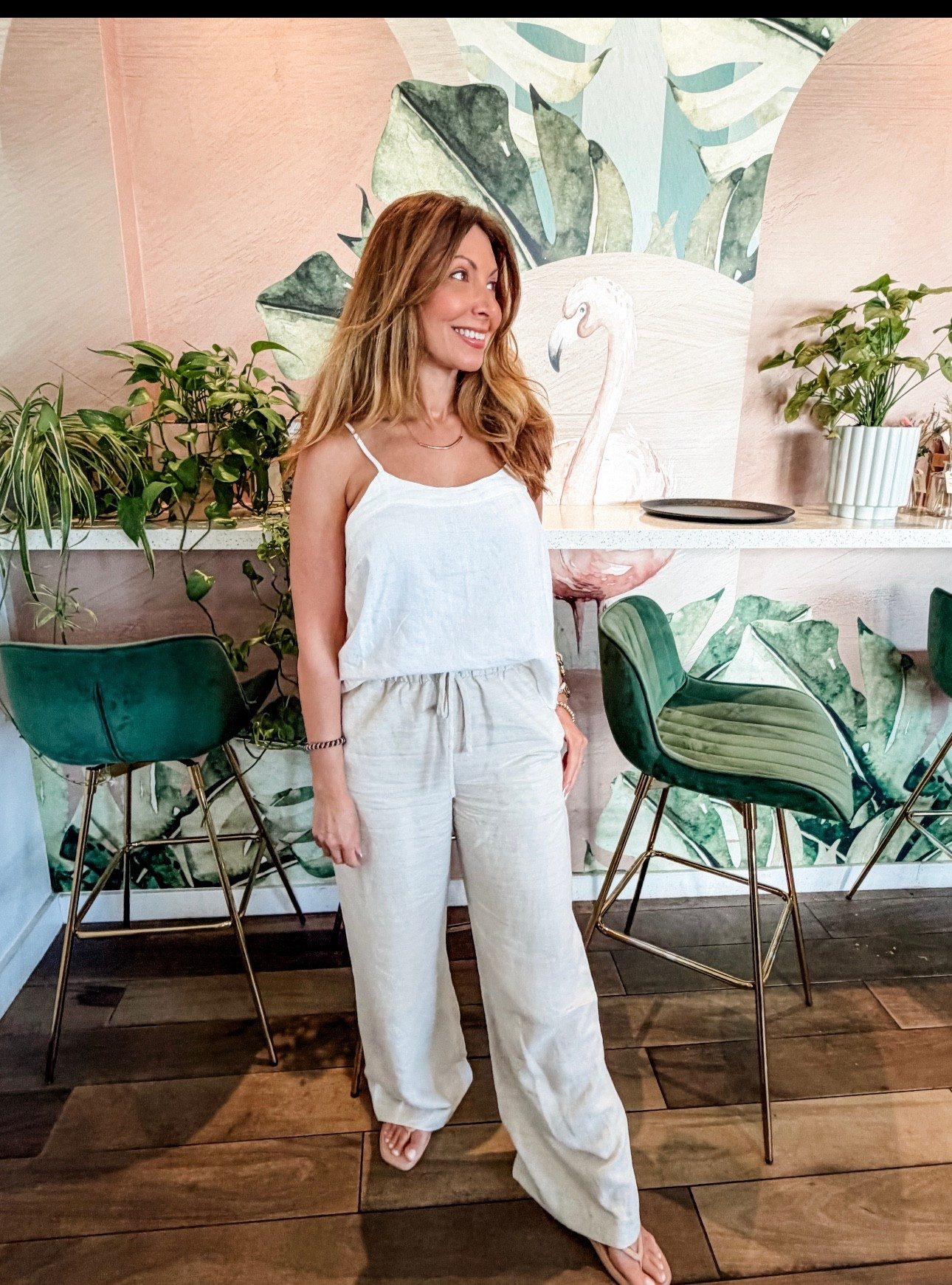 Linen pants are in for the Spring & Summer season! They come in other colors too. 🫶✨



#LTKBeauty #LTKSaleAlert #LTKootd