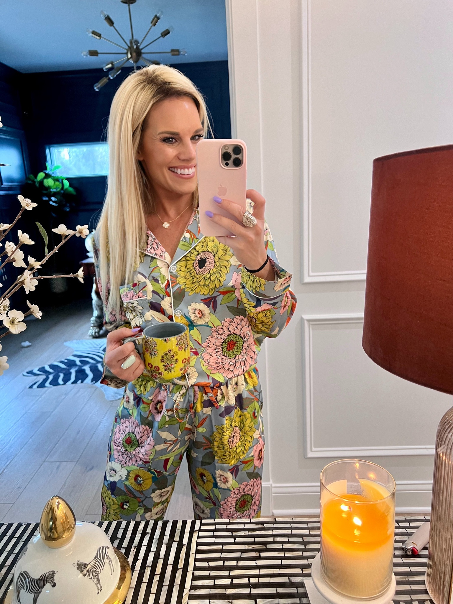 When your pajamas match your personality 🌸 #comfy #silk #patternpajamas #trendy #floralpajamas 

#LTKfindsunder50 #LTKbeauty #LTKhome