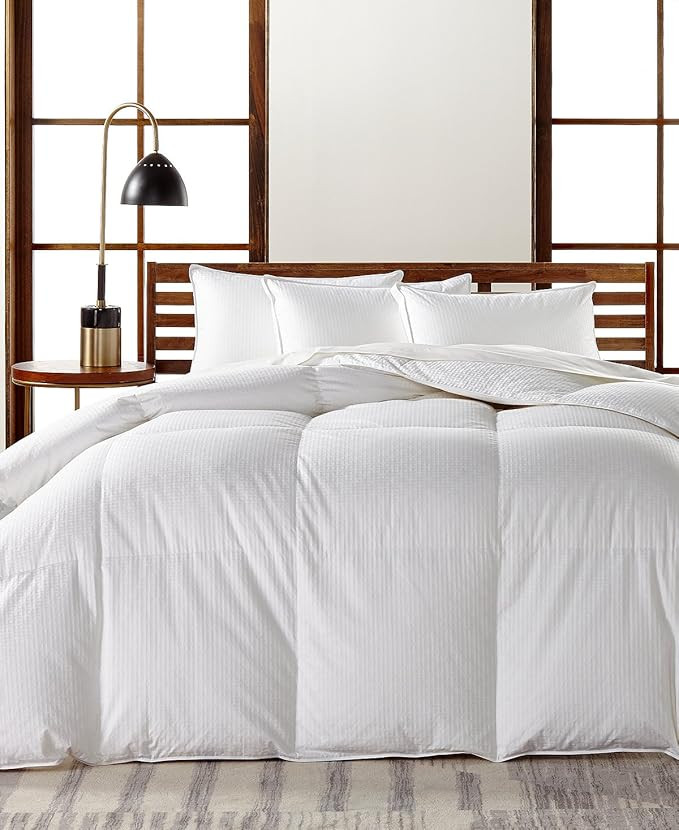Hotel Collection European White Goose Down Medium Weight King Comforter, Hypoallergenic UltraClea... | Amazon (US)