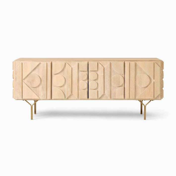 Pictograph Media Console (68"–84") | West Elm (US)