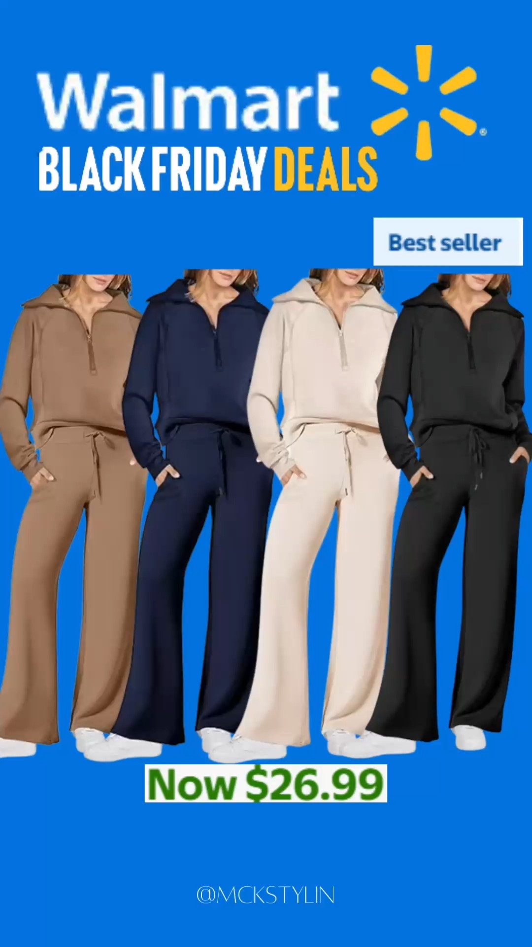 One of the best matching 2 piece sets!!! On sale on Walmart for Black Friday! 🛍️ 

#LTKCyberWeek #LTKStyleTip #LTKFindsUnder50