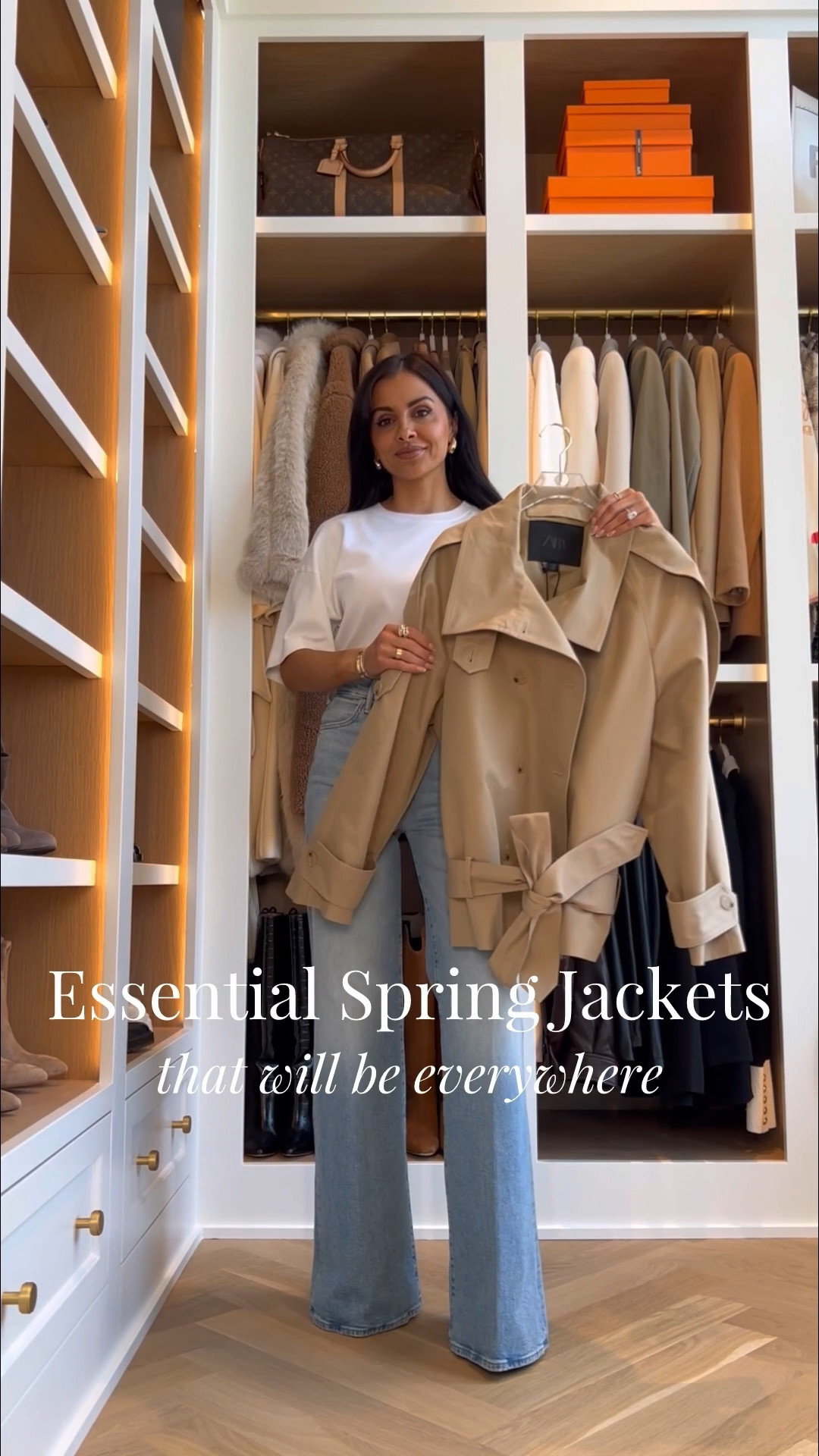 Must have jacket for spring and you are going to see this everywhere. The short high neck trench coat from Zara is the perfect transitional layer that instantly makes any outfit look polished and intentional. The cropped silhouette feels modern and elevated and pairs effortlessly with denim, trousers, and dresses all season long. Also sharing more classic trench coats I’m loving!

miamiamine spring jacket must have zara short high neck trench coat transitional layering piece elevated everyday outfits polished casual style wardrobe staple timeless fashion trend versatile spring outerwear designer inspired look for less minimalist chic style


#LTKWorkwear #LTKPetite #LTKOver40