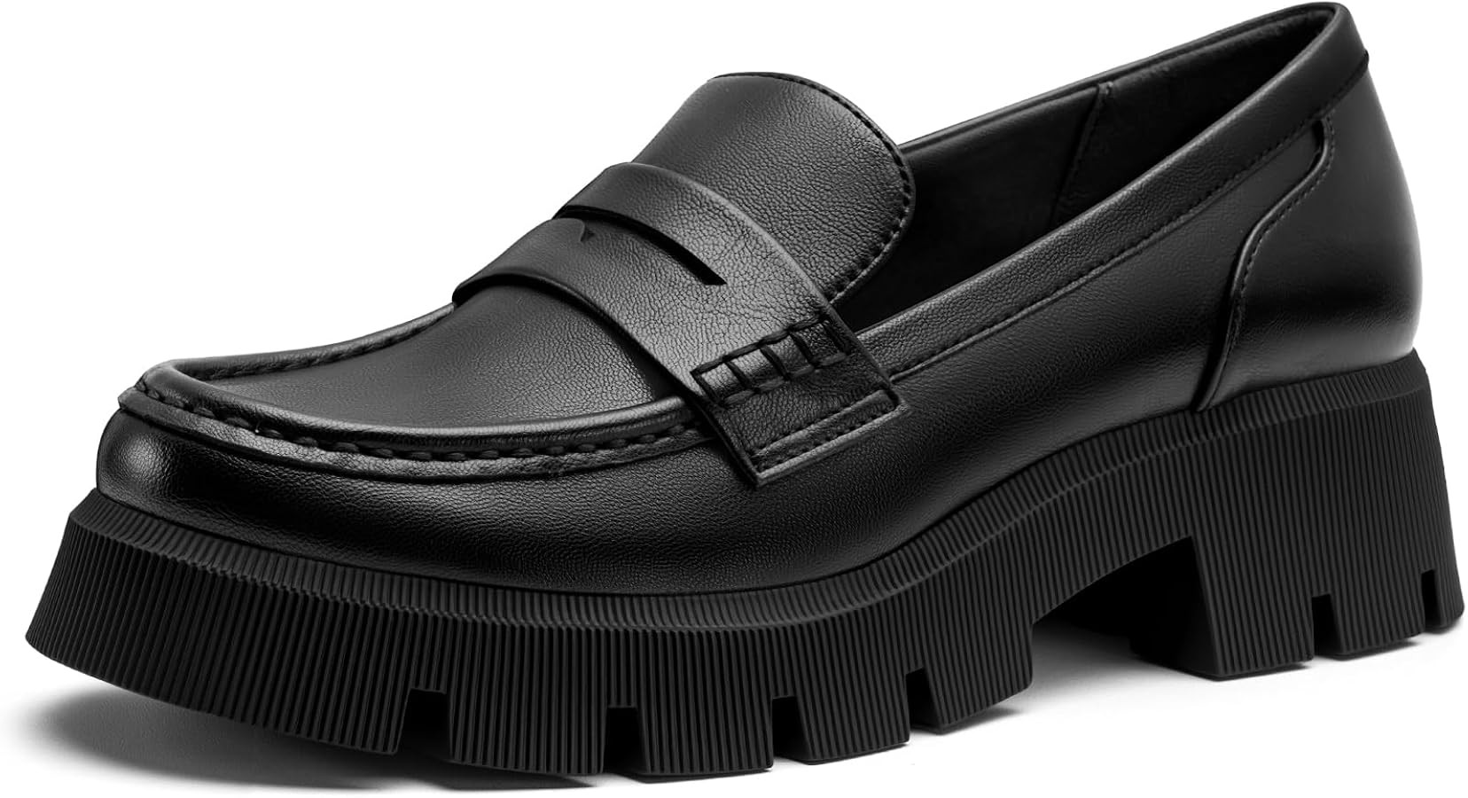FITORY Loafers for Womens Dress Shoes Slip on Penny Loafers Platform | Amazon (US)
