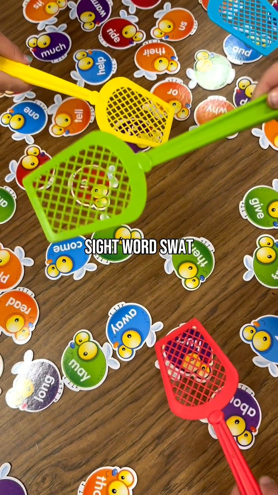 This sight word swat game is super fun! I use it in small groups and call out a sight word and they have to search for it and *gently* swat it. After a little bit of practice this can become student lead as well! Save to try in your classroom!

#LTKdayinmylife #LTKKids