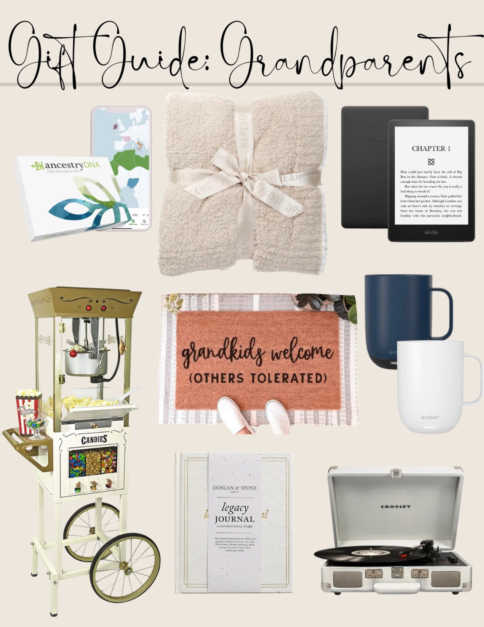 Gift guide for Grandparents
Or in laws


#LTKSeasonal #LTKHoliday #LTKGiftGuide