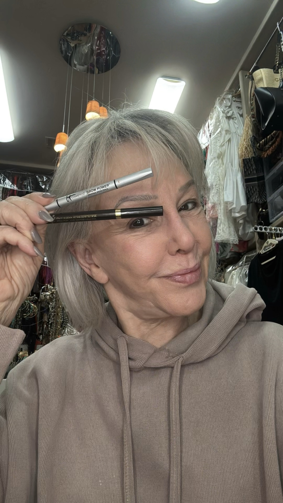 My favorite brow tools 
Tom Ford
What it is: A brow tool with a calligraphy tip on one end and a brush on the other to create tailor-made strokes from thin to wide for definitive Tom Ford brows.
IT COSMETICS Brow Power in Universal Taupe 

What it is: A bestselling waterproof eyebrow pencil designed to blend with any color and define every shape.

#LTKFindsUnder50 #LTKBeauty