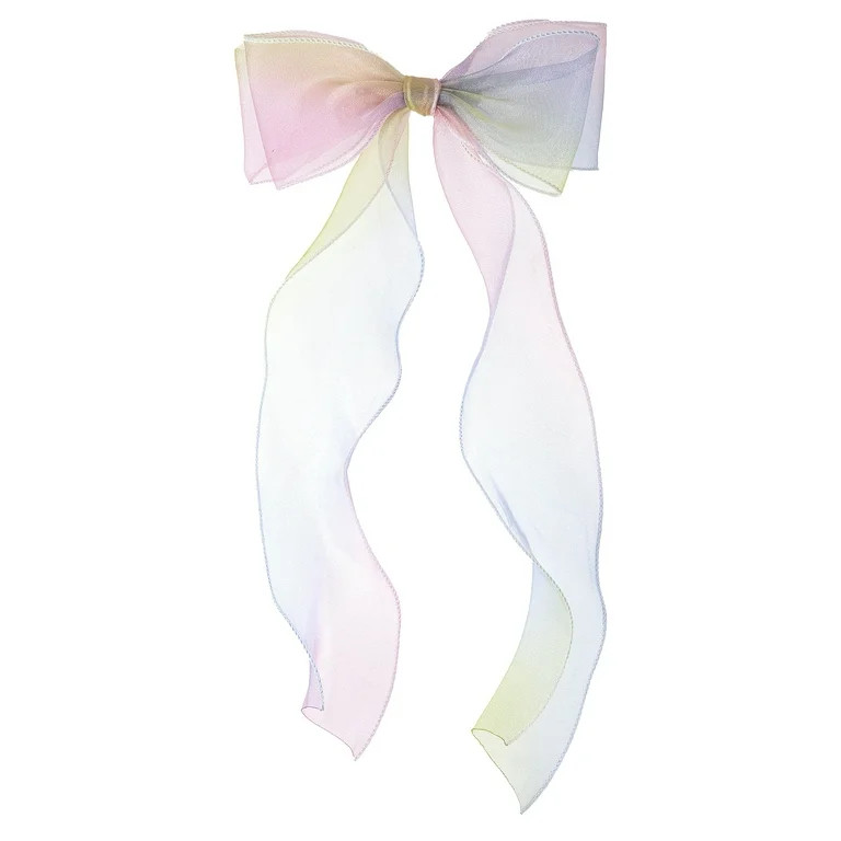 Way to Celebrate Easter Rainbow Color Hair Bow, 1 Piece - Walmart.com | Walmart (US)