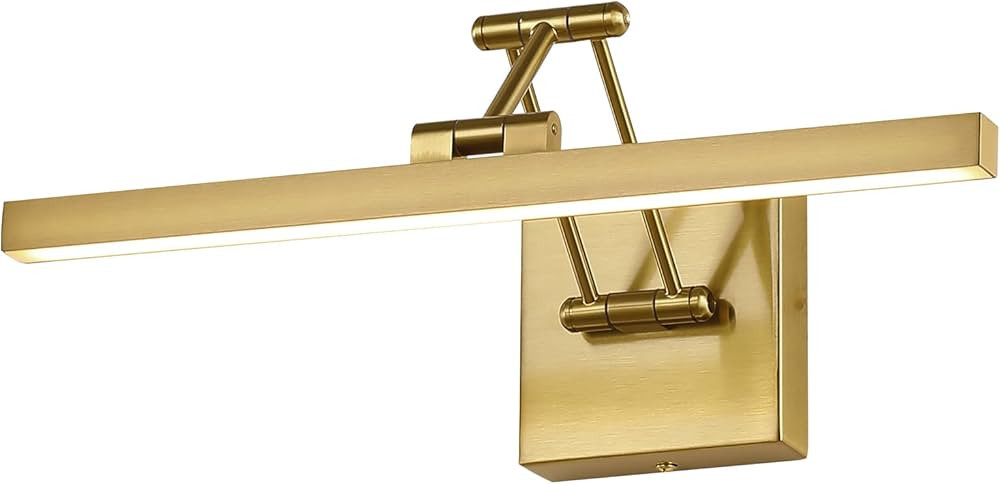 PASOAR Hard-Wired Picture Light Dimmable LED Picture Lights for Paintings 15.7" Inch Brass Metal ... | Amazon (CA)