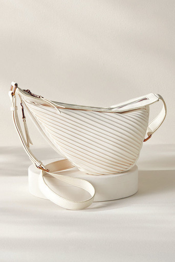 Dolce Vita Giulana Pleated Crossbody Handbag | Soft Surroundings