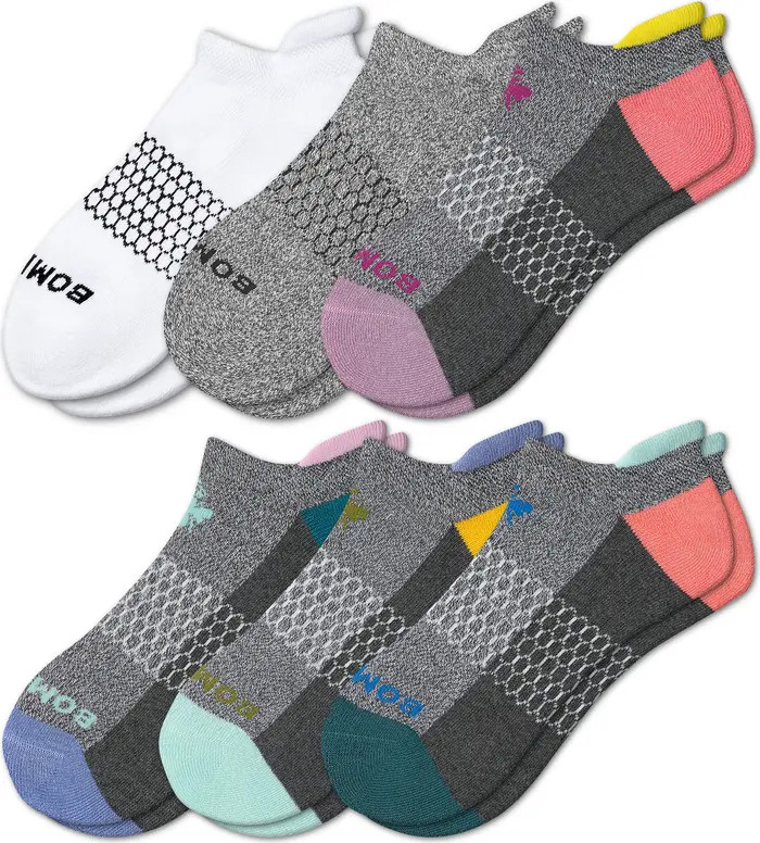 Bombas Assorted 6-Pack Cushion Ankle Socks | Nordstrom | Nordstrom