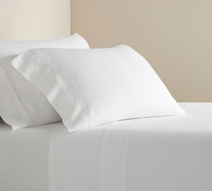 Belgian Flax Linen Sheet Set | Pottery Barn (US)