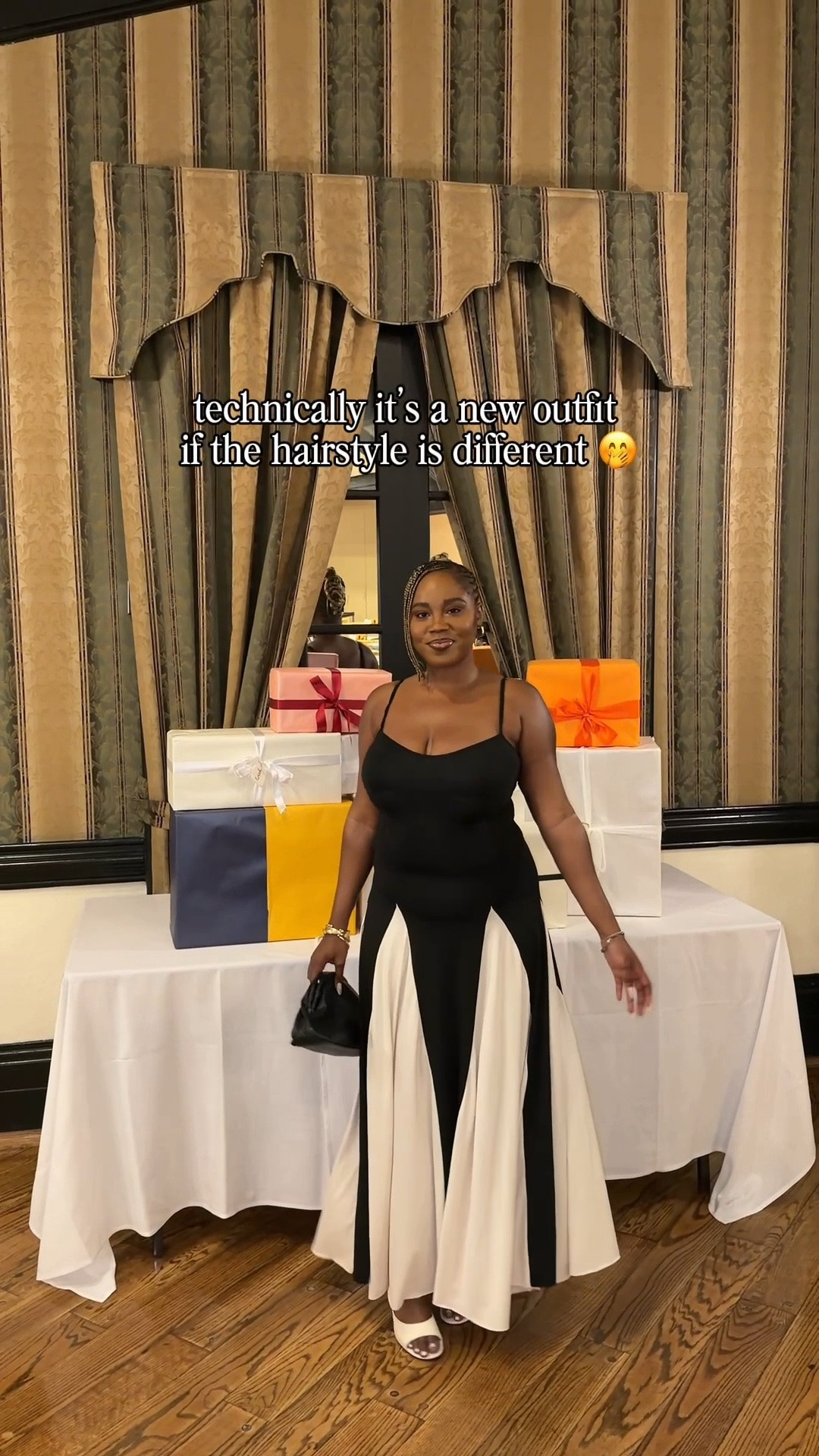 OOTN for a wedding party themed escape room 💍🥂✨ #stylebyemmanuela 

because apparently we’re dressing up for the plot 🤭. can’t wait to share this experience with you guys. my story EATS 🤏🏾☕️👱🏽‍♀️

#weddingguest #weddingszn #torontoblogger #torontoblogger

#LTKcanada #LTKsummer #LTKdresses