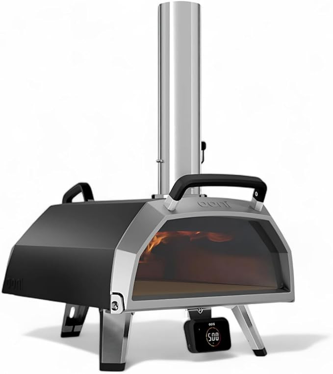 Ooni Karu 2 Pro Multi-Fuel Pizza Oven - Wood and Gas Outdoor Pizza Oven with Pizza Stone & Integr... | Amazon (US)