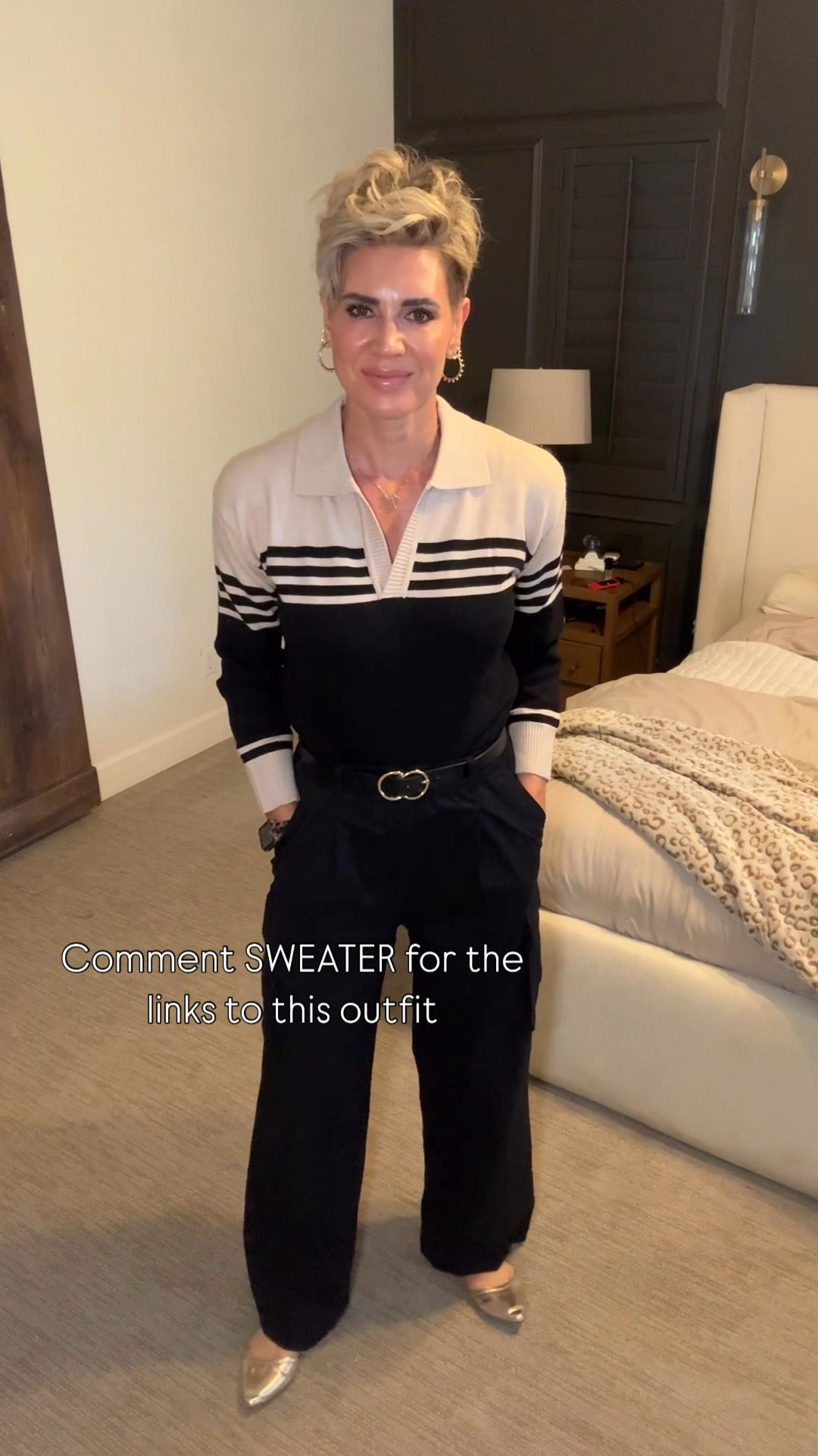 FALL UNIFORM👏🏼🍁 comment SWEATER for direct links to shop this look w sizing deets! I have these pants in 3 colors and they’re tall girl approved🙌🏼

Sweater: sz med (TTS) 
Pants: med tall (TTS) 
@shop.Itk #tallfashion #talloutfit #pinterestinspired #pinterestoutfit #pinterestfashion #cicibird_fashion #falloutfitinspo #amazonfinds #amazonfashionfinds outfit, casual outfit, fall outfit, Amazon outfit, tall outfit, outfit inspo