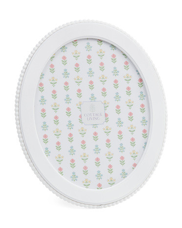 8x10 Oval Beaded Tabletop Picture Frame | TJ Maxx