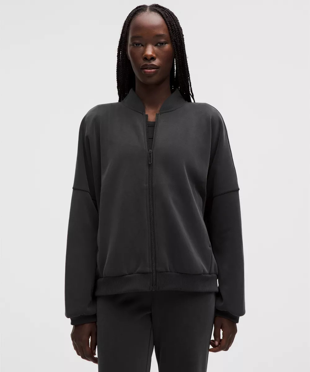 Brushed Softstreme Oversized Bomber Jacket | lululemon (AU)
