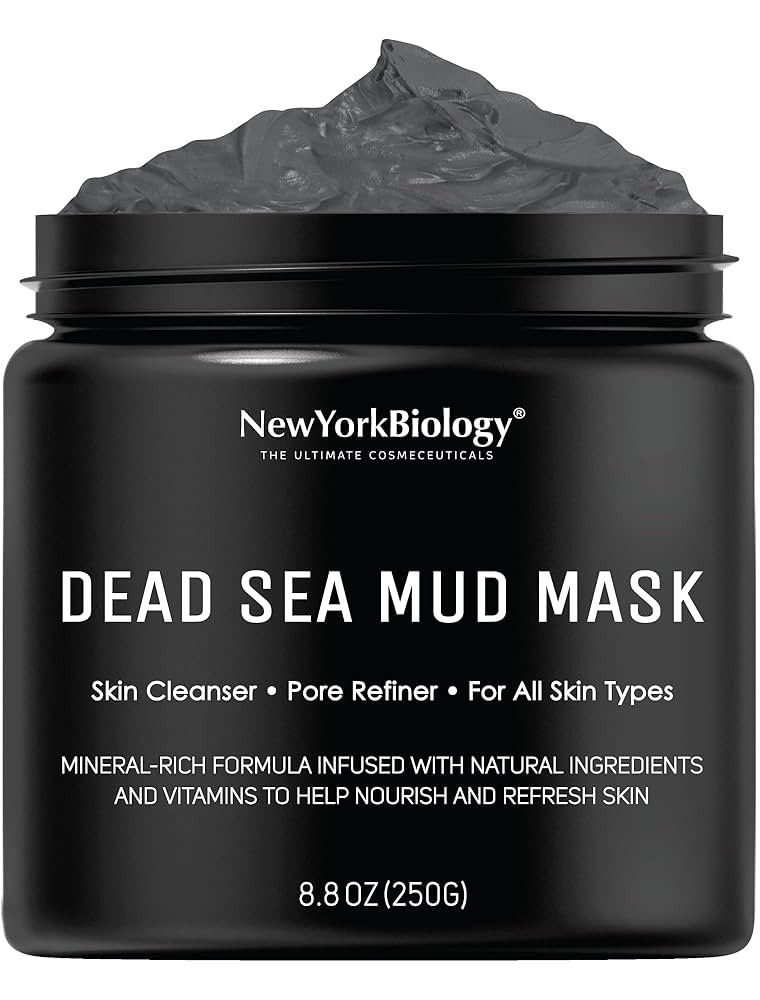 New York Biology Dead Sea Mud Mask for Face and Body | Spa Quality Pore Refiner for Oily Skin | N... | Amazon (US)