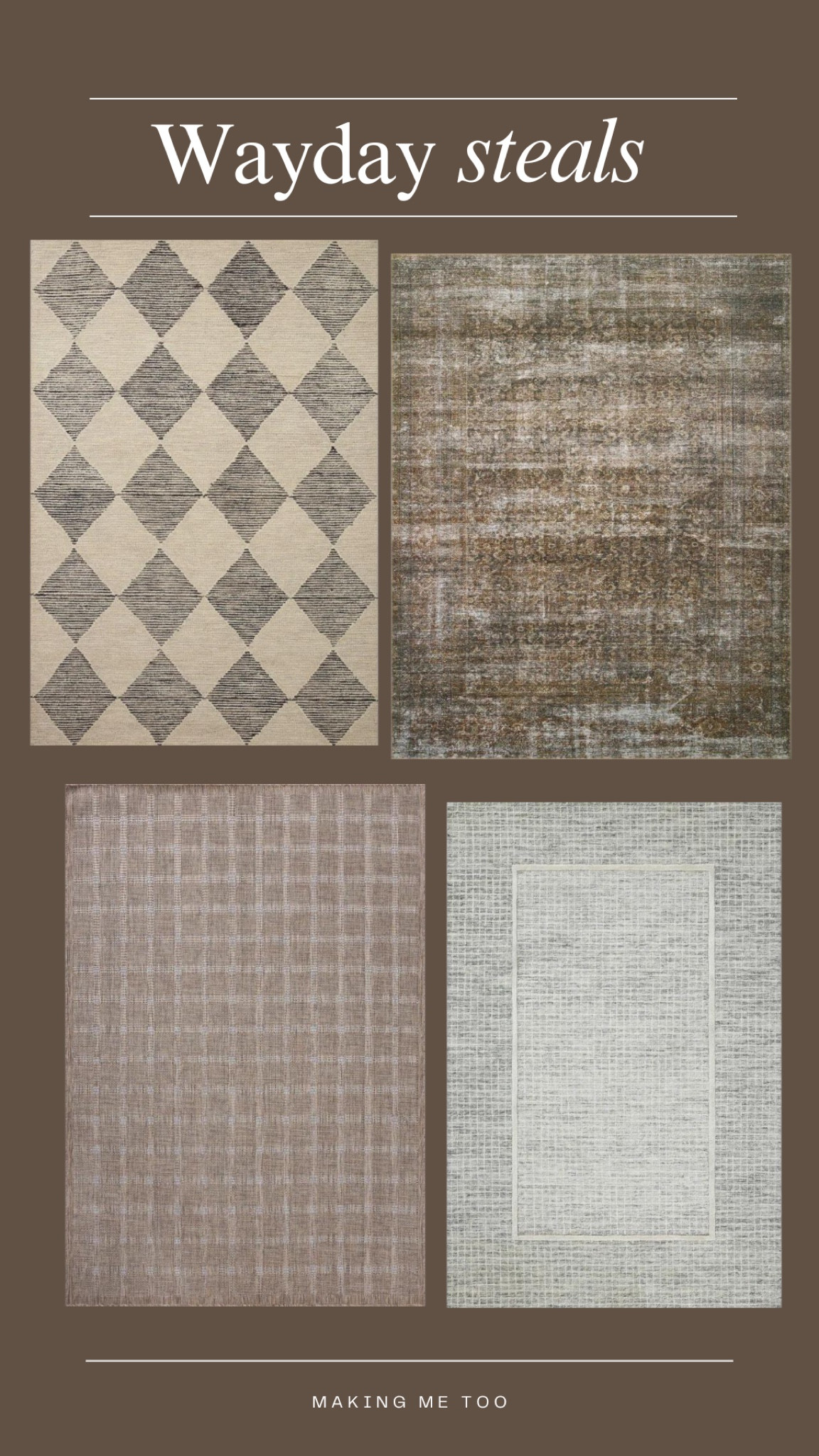 Rugs I love on major sale & free shipping 

#wayday #wayfair

#LTKHome #LTKxPrimeDay #LTKSaleAlert