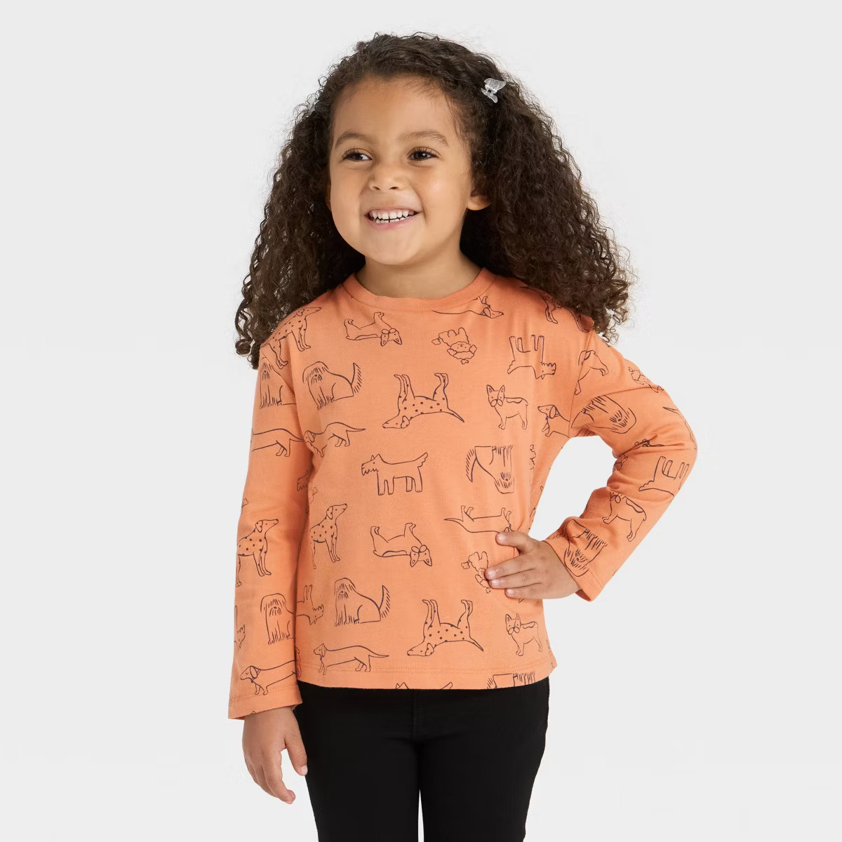 Toddler Girls' Long Sleeve T-Shirt - Cat & Jack™ | Target