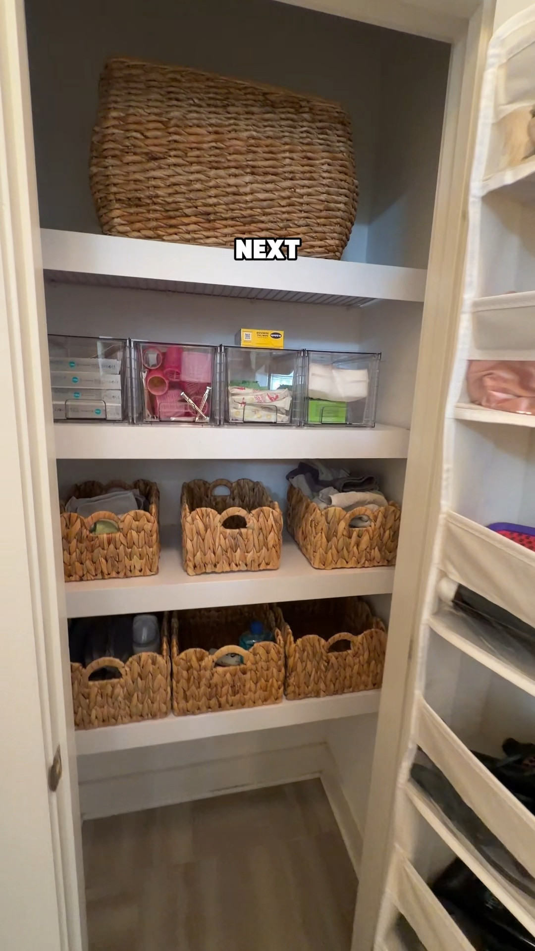 Sunday Reset || finally the linen closet! Those wire rack covers GIRL 👀 the best NO DEMO RENO I’ve ever seen! 

#LTKHome #LTKOver40 #LTKselfcare