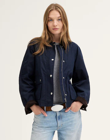 Waxed Zip-Front Jacket | Madewell