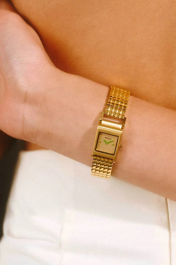 BREDA 'Revel' Stainless Steel Watch in Gold, Women's at Urban Outfitters | Urban Outfitters (US and RoW)