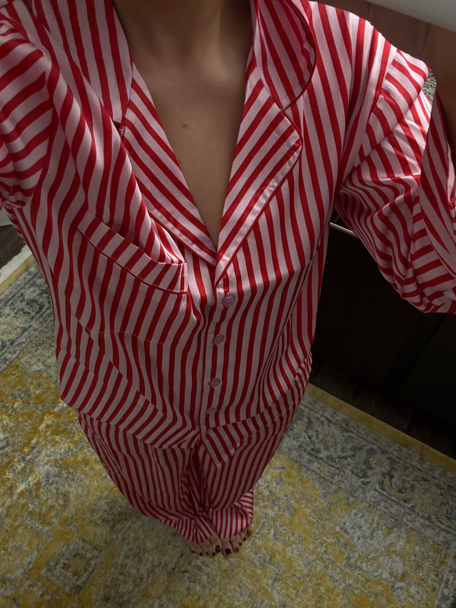  Nothing beats new pajamas 🤭🤍 

#LTKStyleTip #LTKFindsUnder50