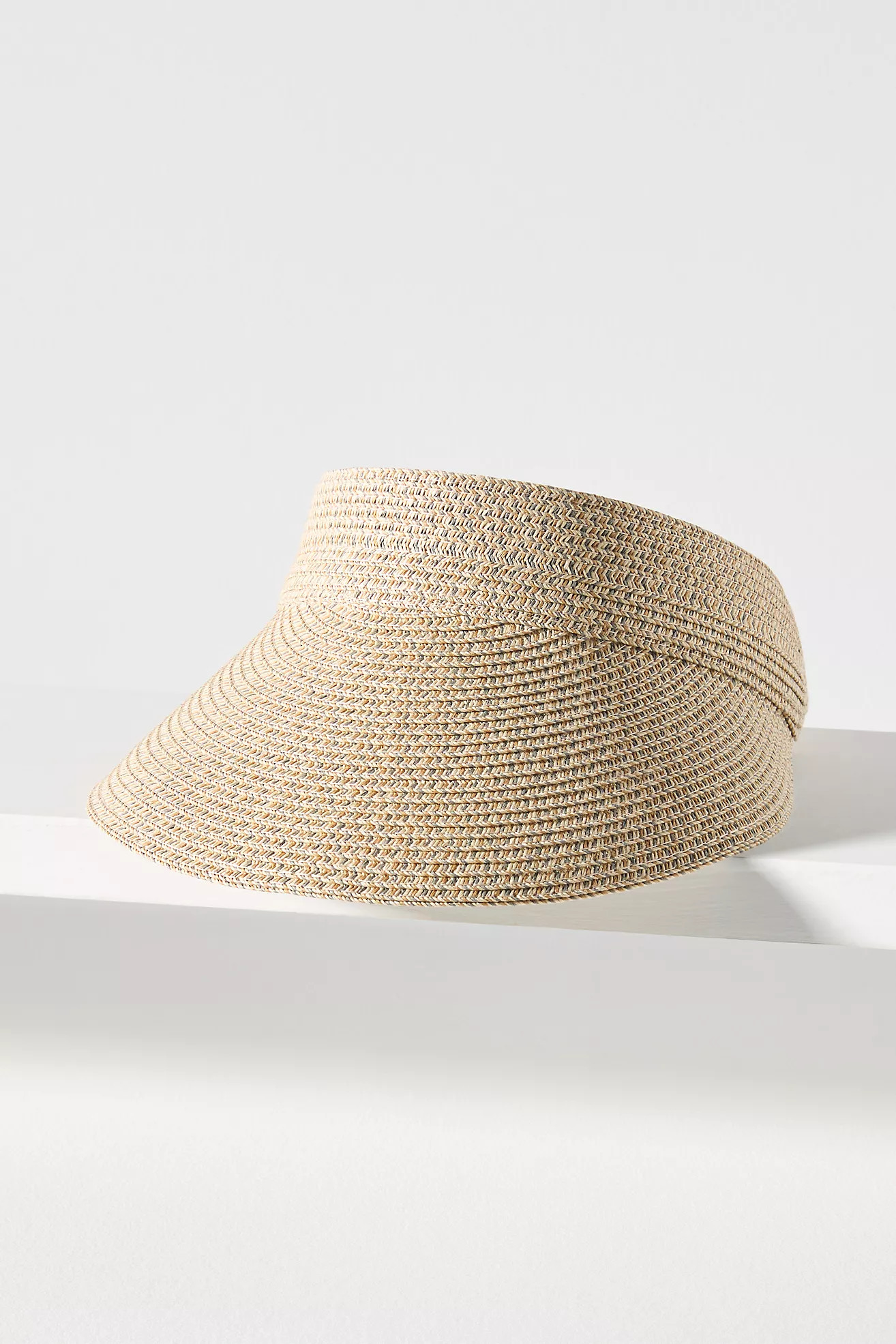 San Diego Hat Co. Venecia Straw Visor | Anthropologie (US)