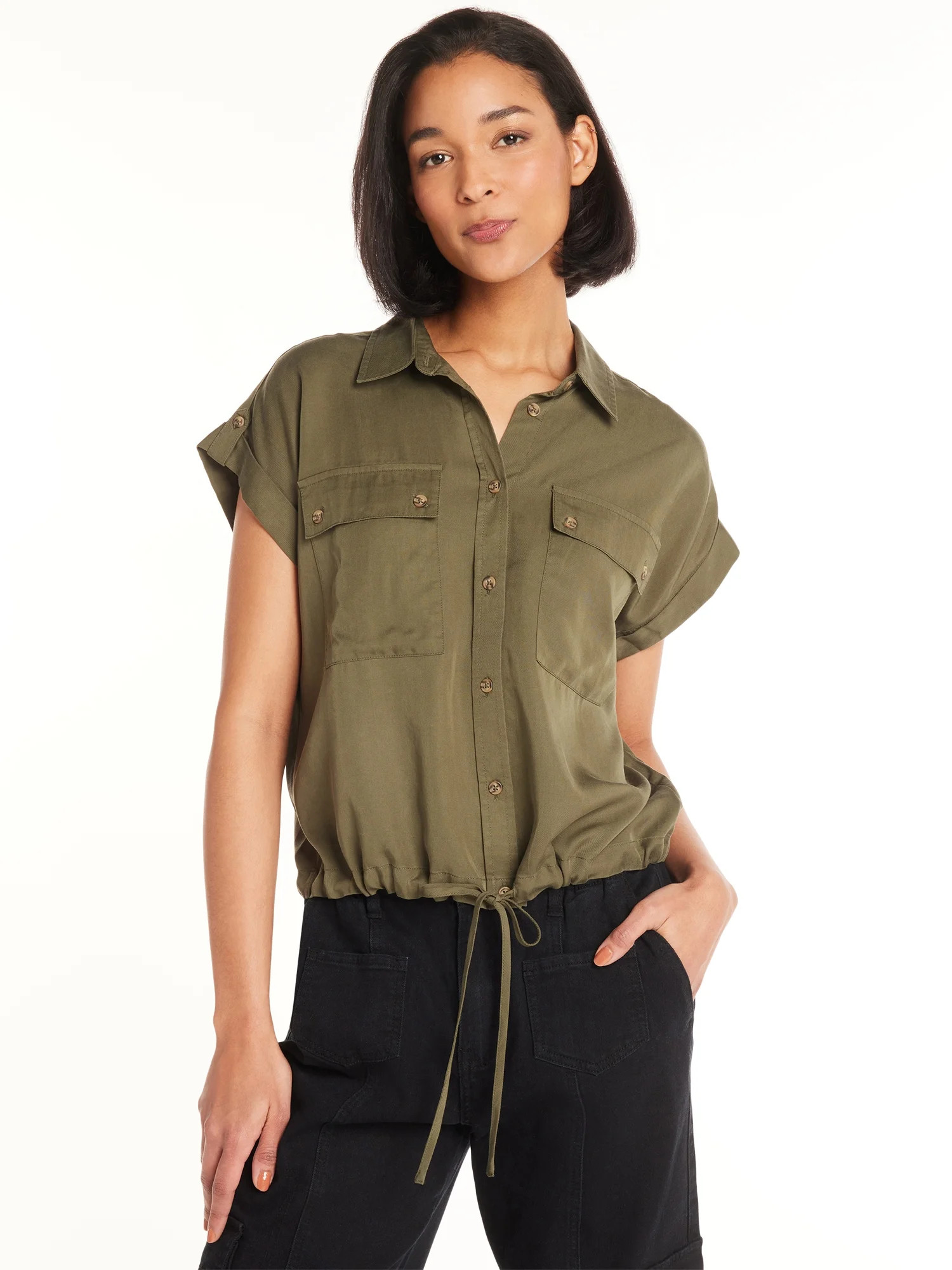 Time and Tru Utility Top | Walmart (US)