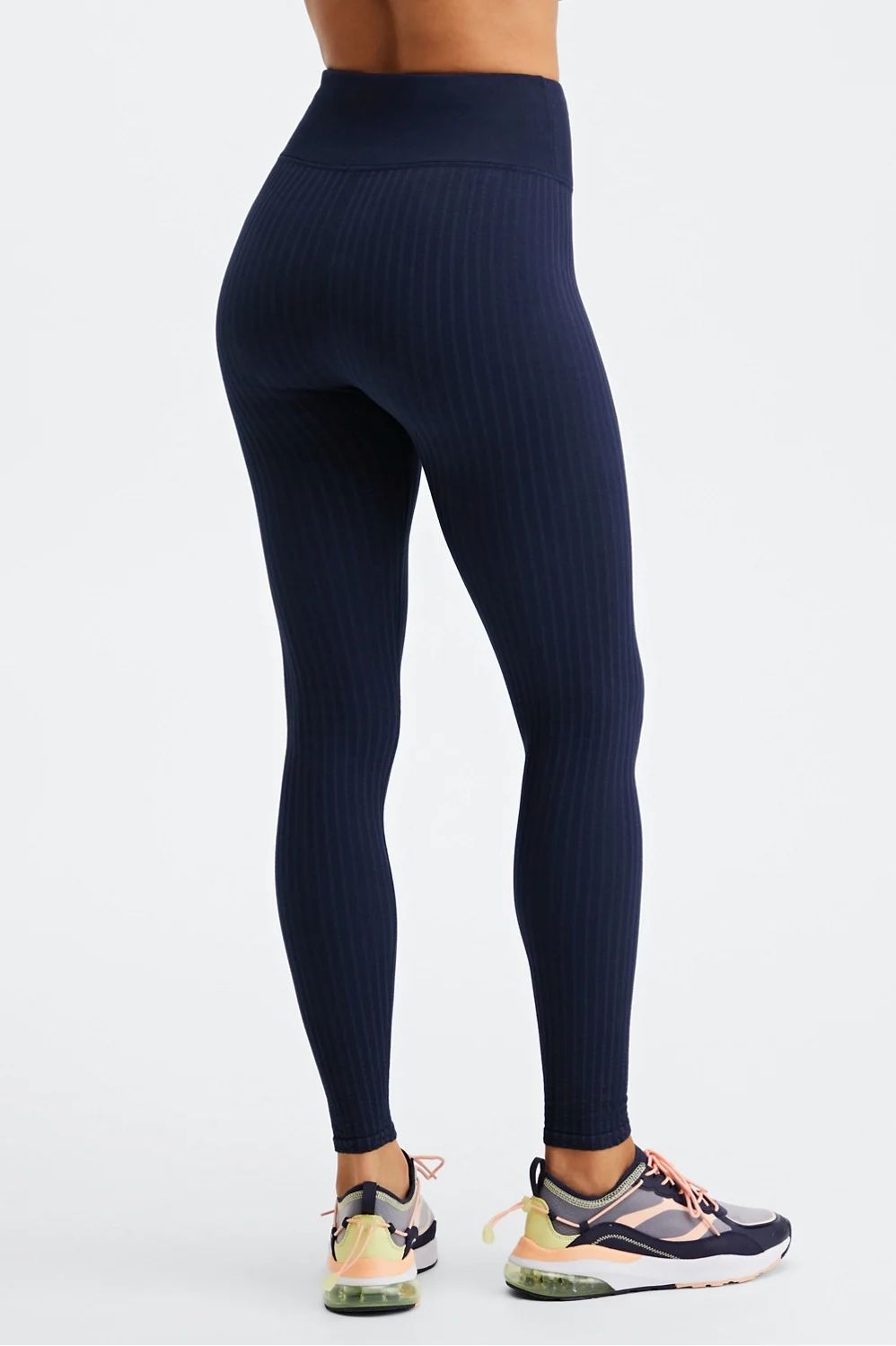 Ultra High Waisted Seamless Rib Lounge Legging | Fabletics