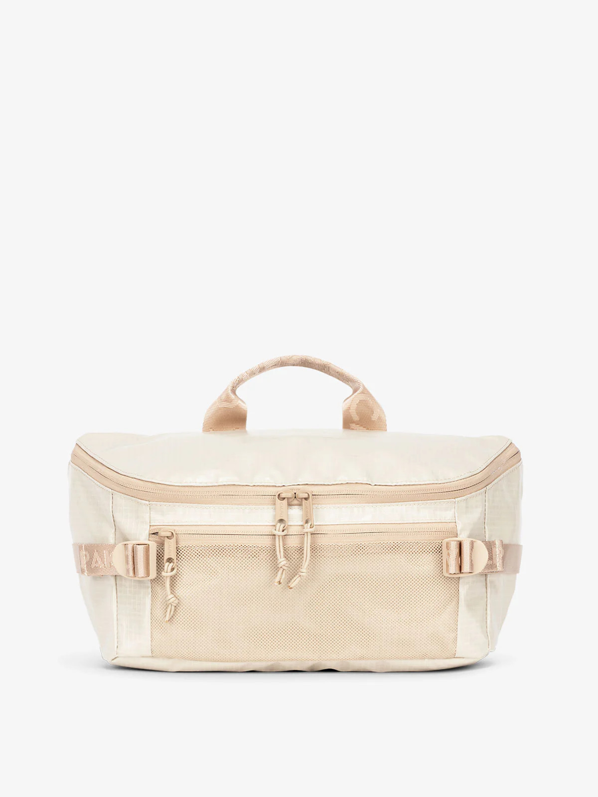 Terra Hanging Toiletry Bag in White Sands | CALPAK Travel