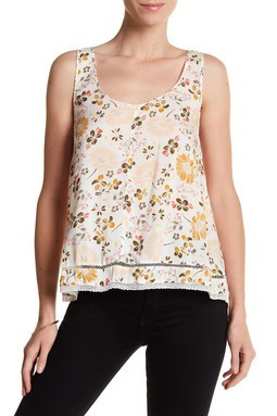 Novelty  Woven  Tank | Nordstrom Rack