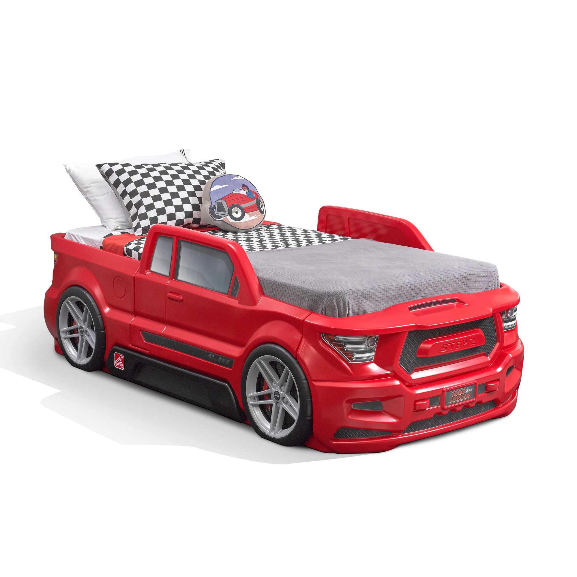 Step2 Turbocharged Twin Car Kids Bed | Wayfair North America