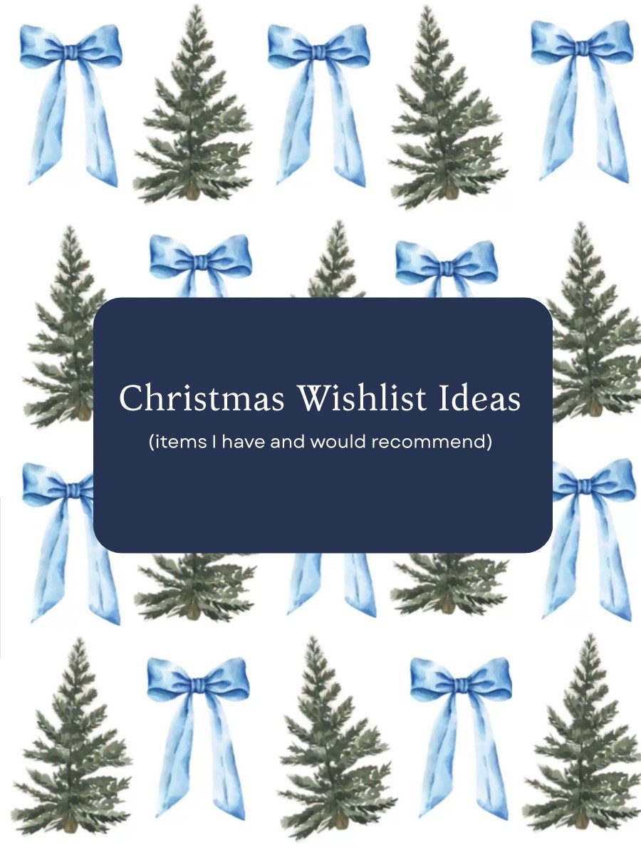 Christmas Wishlist 

#LTKSeasonal #LTKGiftGuide #LTKHoliday