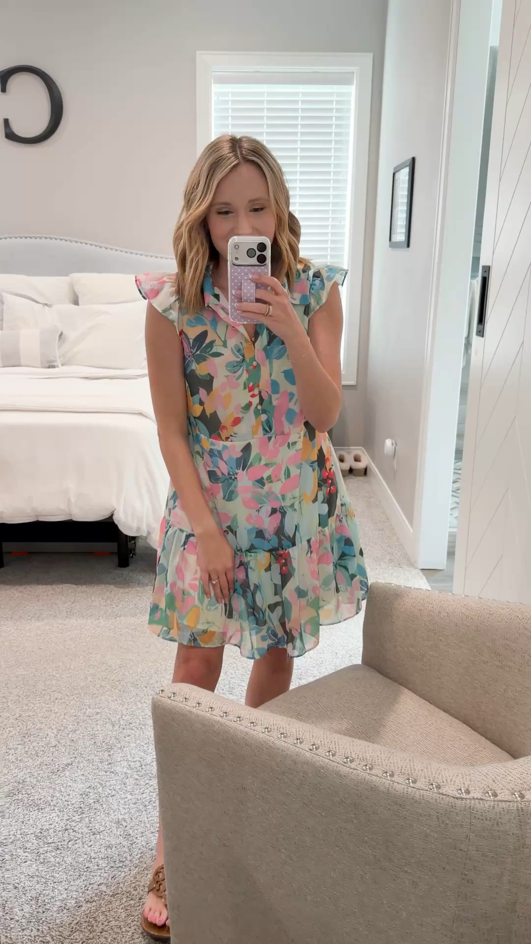 This is the perfect Easter dress! The colors are perfect for the spring time! It is super comfy and flowy! 

#LTKSeasonal #LTKgrwm #LTKmomlife