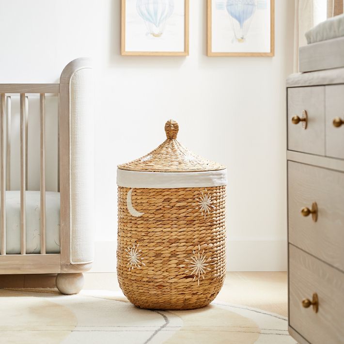 Joseph Altuzarra Woven Moon & Stars Hamper | West Elm (US)