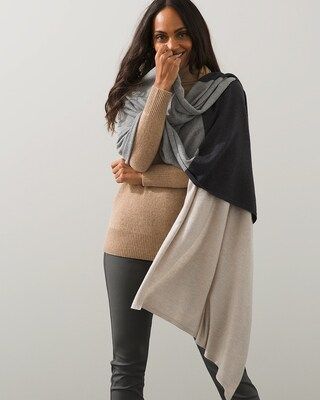 Cashmere-Wool Blend Travel Wrap | Chico's
