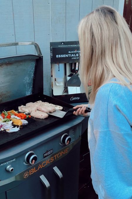 #ad It's BLACKSTONE grill season, so if you haven't grabbed one yet, take advantage of these @Lowes deals! It's been my best buy ever. You can cook anything—breakfast, tacos, fajitas, steaks, burgers. Plus, there's a ton of accessories on sale too! #LowesPartner

Barbecue seasons • holiday festivities • outdoor parties • grilling • summer hosting 

#LTKSeasonal #LTKHome #LTKParties