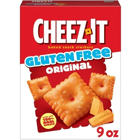 Cheez-It Original Baked Snack Crackers, Gluten Free, 9 oz | Walmart (US)