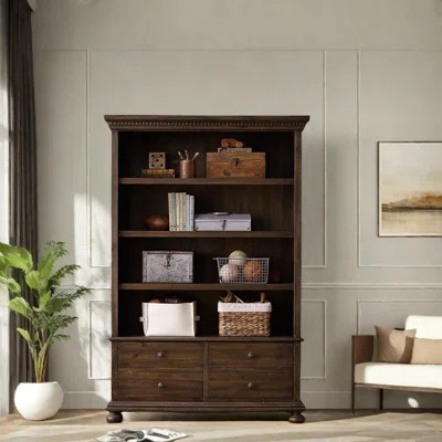 Simple Retro Fashion Bookcase | Wayfair North America