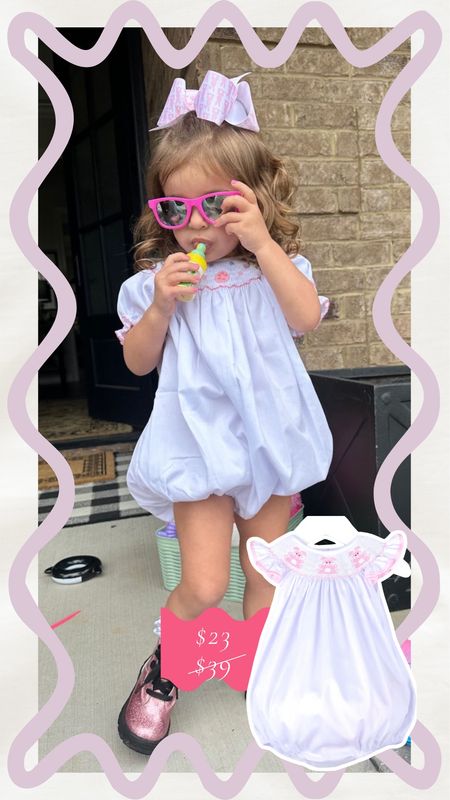 Nora’s bubble is on sale! I’ve linked both her egg one and a similar bunny one  

Toddler fashion, toddler bubbles, spring kids style, summer kids style, trending

#LTKsalealert #LTKSeasonal #LTKkids
