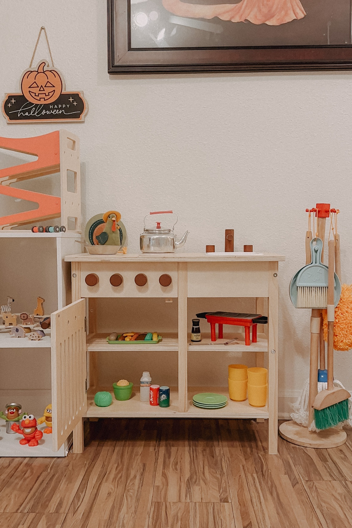 20 month old toddler twin boys weekly playroom rotation - play kitchen fall harvest/trick or treat themed

#LTKHalloween #LTKSeasonal #LTKkids